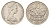 Новая Зеландия 10 центов 1967 Елизавета II (1952-2022), маска маори, 1 шиллинг KM 35 медно-никель 4671-531