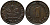 ФРГ 1 пфенниг 1948 F KM А101, J.376 сталь плакированная медью 99-239