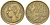 Франция 10 франков 1951 B, петух KM 915.2, Le Franc 363.5 алюминиевая бронза 202-1257