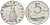 Италия 5 лир 1954 R, руль, дельфин KM 92 алюминий 259-122