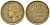 Франция 10 франков 1953 петух KM 915.1, Le Franc 363.8 алюминиевая бронза 112-838