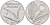 Италия 10 лир 1953 R, плуг, колосья KM 93 алюминий 4551-153
