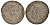 Саксония 1/12 талера 1695 E.P.H. KM 646 серебро 413-6241