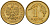 Польша 1 грош 2005 MW KM 276, Parchimowicz 701n латунь 4580-461