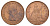 Великобритания 1 пенни 1966 Елизавета II (1952-2022) KM 897, Spink 4157 бронза 4179-212