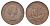 Великобритания 1/2 пенни 1963 Елизавета II (1952-2022) KM 896, Spink 4158 бронза 210-613