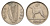 Ирландия 6 пенсов 1953 собака, ирландский волкодав KM 13a медно-никель 4690-333
