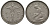 БЕЛЬГИЯ 1 ФРАНК 1934 BELGIE, АЛЬБЕРТ I (1909-1934) KM 90 никель 27-1014