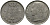 БЕЛЬГИЯ 5 ФРАНКОВ 1973 BELGIE KM 135.1 медно-никель 98-556