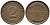ГЕРМАНИЯ 2 РЕНТЕНПФЕННИГА 1924 A KM 31, J. 307 бронза 24-515