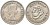Австралия 1 шиллинг 1957 M, Елизавета II (1952-2022), овца меринос KM 59 серебро 4622-214