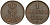 Ганновер 1 пфенниг 1850 B, Эрнст Август (1837-1851) KM 201.1, AKS 129, J. 74 медь 4608-1066