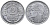 Франция 2 франка 1949 В, тип Morlon KM 886а.2, Le Franc 269.15 алюминий аUNC 34-1151
