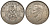 Великобритания 1 шиллинг 1947 Георг VI (1936-1952), Шотландский герб KM 864, Spink 4104 медно-никель UNC 00-00