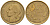ФРАНЦИЯ 20 ФРАНКОВ 1952 ПЕТУХ, 4 ПЕРА В ХВОСТЕ KM 917.1, LE FRANC 402.9 алюминиевая бронза 117-914