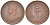 ЦЕЙЛОН 1/2 ЦЕНТА 1926 ГЕОРГ V KM 106 медь 112-251