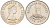 Джерси 5 пенсов 1984 башня Сеймур KM 56.1 медно-никель UNC 4582-255