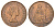 Великобритания 1 пенни 1963 Елизавета II (1952-2022) KM 897, Spink 4157 бронза 3855-315
