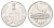 Индия 50 пайс 1988 KM 69 нержавеющая сталь UNC 4699-333