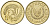 Кипр 1 цент 1994 KM 53.3 никель латунь 4174-1161