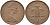 Великобритания 2 пенса 1977 Елизавета II (1952-2022) KM 916, Spink 4235 (C1) бронза 4116-735