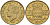 Монако 20 франков 1951 Ренье III (1949-2005) KM 131 алюминиевая бронза   4142-114