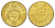 Коста-Рика 25 колонов 2007 KM 229c сталь плакированная латунью UNC 4642-927