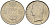 БЕЛЬГИЯ 1 ФРАНК 1973 BELGIQUE KM 142.1 медно-никель 4546-514