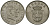 Дания 1 крона 1961 C; S, Фредерик IX (1947-1972) KM 851 медно-никель 4138-816