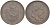 БРАЗИЛИЯ 40 РЕЙС 1873 ПЕДРО II (1831-1889) KM 479 бронза 4517-1143