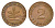 ФРГ 2 пфеннига 1965 F KM 106, J. 381 бронза 214-169