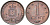 Нидерландские Антилы 1 цент 1975 Юлиана (1948-1980) KM 8 бронза UNC 4178-115