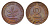 ФРГ 2 пфеннига 1968 G KM 106, J. 381 бронза 3458-726