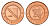 Босния и Герцеговина 20 фенингов 1998 KM 116 сталь плакированная медью UNC 117-455