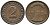 ГЕРМАНИЯ 2 РЕНТЕНПФЕННИГА 1924 E KM 31, J. 307 бронза 24-635