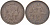ФРАНЦИЯ 10 САНТИМОВ 1915 ТИП ДАНИЭЛЬ ДЮПЮИ KM 843, LA FRANC 136.25 бронза 109-344