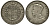 Новая Зеландия 1/2 кроны 1934 Георг V (1910-1936) KM 5 серебро 272-831