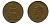 Великобритания 1 пенни 1948 Георг VI (1936-1952) KM 845, Spink 4114 бронза 57-153