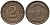 ГЕРМАНИЯ 2 РЕНТЕНПФЕННИГА 1924 E KM 31, J. 307 бронза 24-543