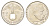 Германия 2 рейхсмарки 1938 E, Пауль фон Гинденбург (1847-1934) KM 93, J. 366 серебро aUNC 633-811