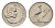 ЮАР 5 центов 1965 Ян ван Рибек (1619-1677), Suid Africa, легенда на африкаанс, райский журавль KM 67.2 медно-никель 4694-421