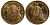 Венгрия 100 корон 1908 U.P, Император Франц Иосиф I (1848-1916), рестрайк KM 491 золото UNC 00-000-00