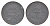 Дания 2 эре 1961 C; S, Фредерик IX (1947-1972) KM 840 цинк 4658-262