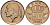 БЕЛЬГИЯ 50 САНТИМОВ 1980 BELGIE KM 149.1 бронза 4528-948