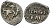 ВЕЛИКОЕ КНЯЖЕСТВО МОСКОВСКОЕ ДЕНГА 1535 - 1547 ИВАН IV ВАСИЛЬЕВИЧ, МОСКОВСКИЙ МОНЕТНЫЙ ДВОР, 0,34 ГР ГиК №41 серебро 262-862