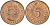 Маврикий 5 центов 1978 Елизавета II (1953-1986) KM 34 бронза UNC 3897-1125