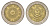 Аргентина 1 песо 1995 KM 112 биметалл 4571-252