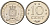 Нидерландские Антилы 10 центов 1976 Юлиана (1948-1980) KM 10 никель 4169-343