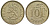 ФИНЛЯНДИЯ 10 ПЕННИ 1969 S KM 46 алюминиевая бронза 3334-1125