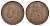 Великобритания 1 пенни 1936 Георг V (1910-1936) KM 838, Spink 4055 бронза 4692-721